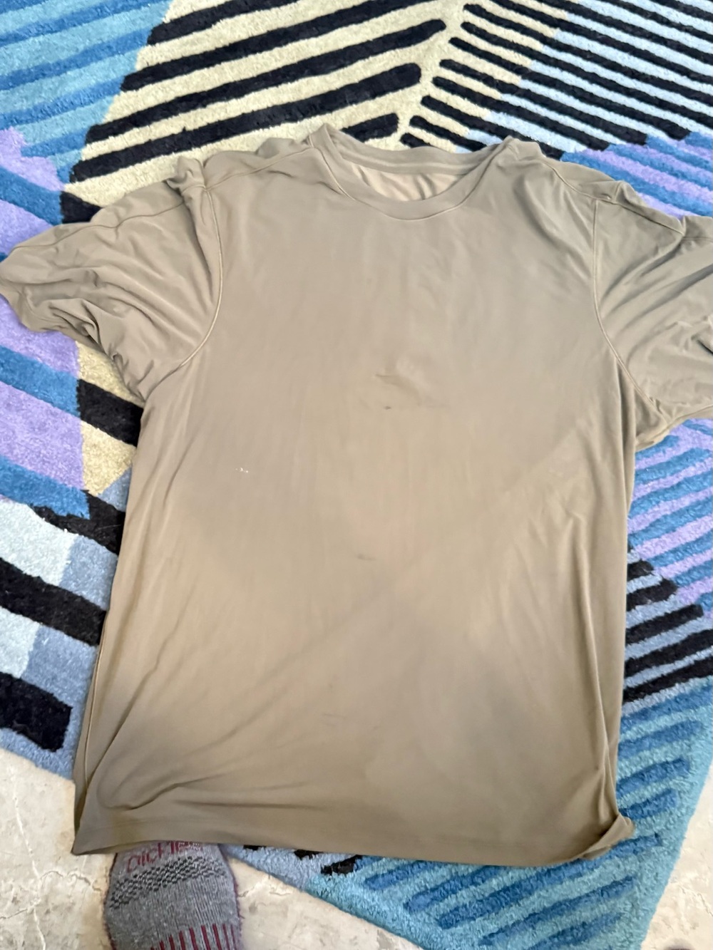 Lululemon Men’s Training T-Shirt Olive Green Size Large